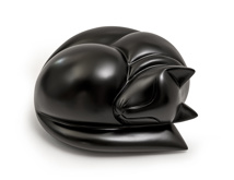 Black Sleeping Cat - £55